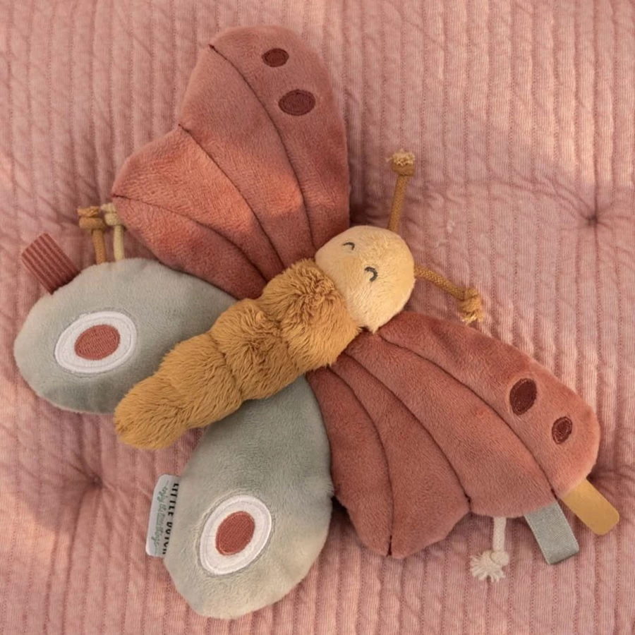 Little Dutch Cuddle Activity Toy with Flowers & Butterflies for Babies