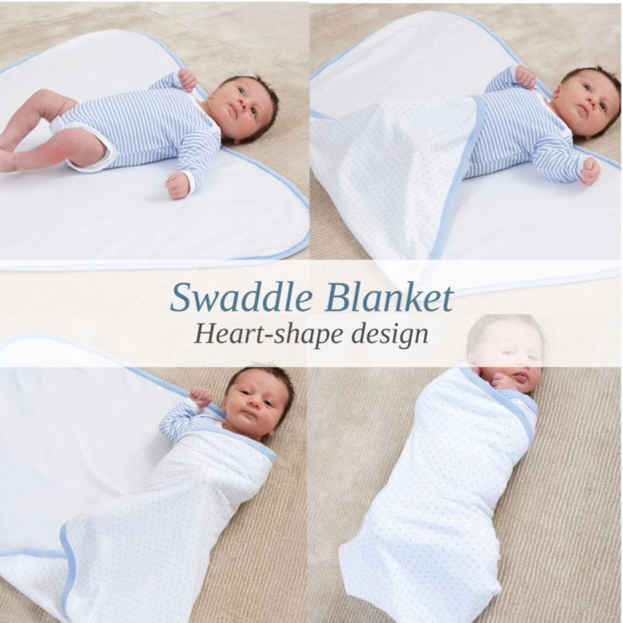 Baby Sense Cuddle Wrap - Soft & Comfortable Infant Swaddle Blanket for Newborns