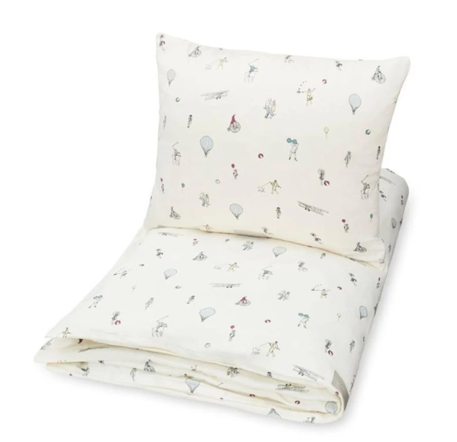 Cam Cam 100% Organic Cotton Duvet Cover Set 100x140 cm | Nordic Nursery Bedding