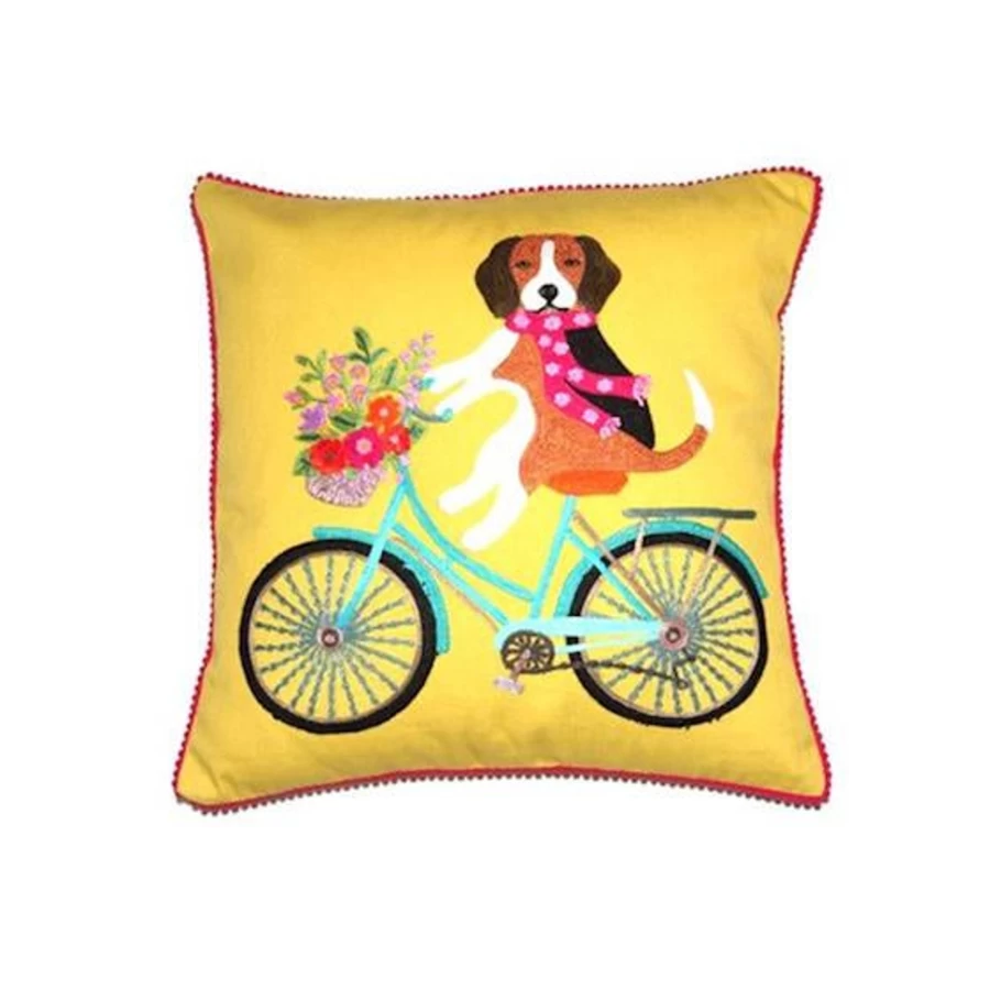 "Only Natural Pet Cushion for Dogs - Comfortable Bike Seat Pad for Safe Cycling with Your Dog"