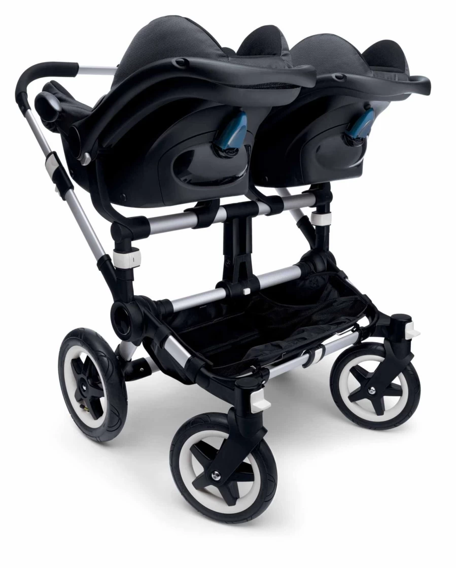 Bugaboo Donkey Twin Stroller Adapter - Universal Car Seat Compatibility for Double Strollers