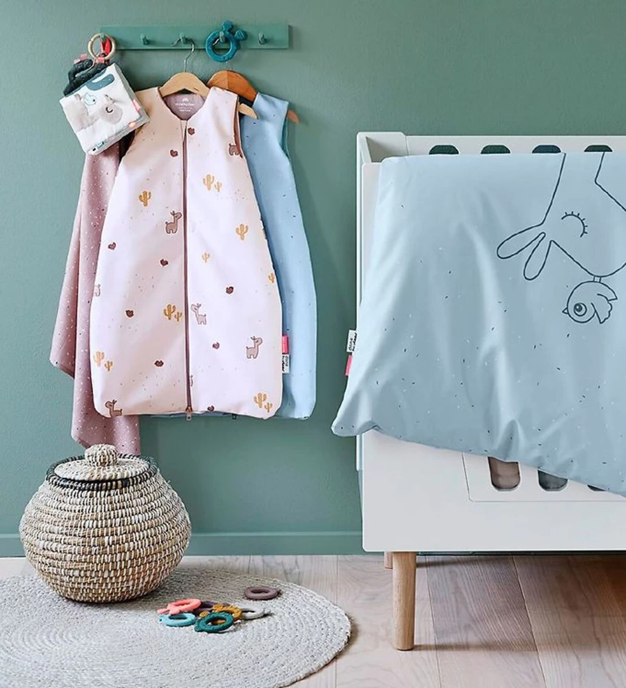 Done by Deer Lalee Bed Linen Set 100x140 cm - Soft Baby Crib Sheet