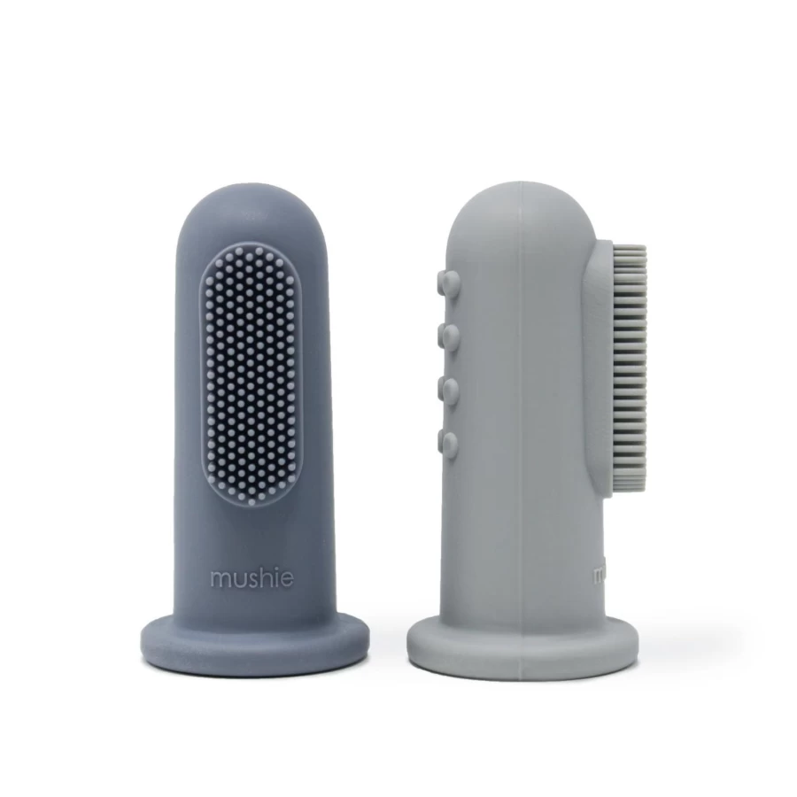 Mushie Kids Toothbrush - BPA-Free Soft Bristles for Toddlers - Eco-Friendly Baby & Children's Dental Care