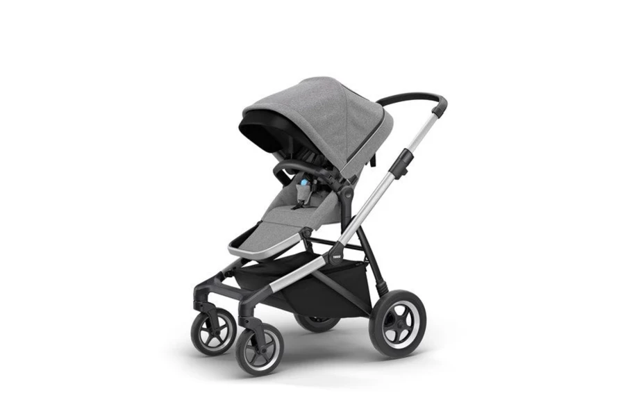 Thule Sleek City Stroller - Lightweight Compact Urban Baby Stroller with Easy Fold