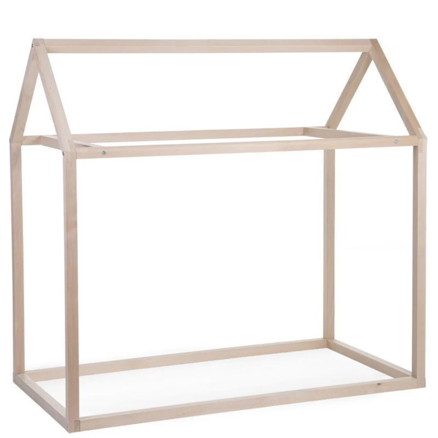 Childhome Kids Wooden House Bed Frame - Playful & Sturdy Design for Children's Bedrooms