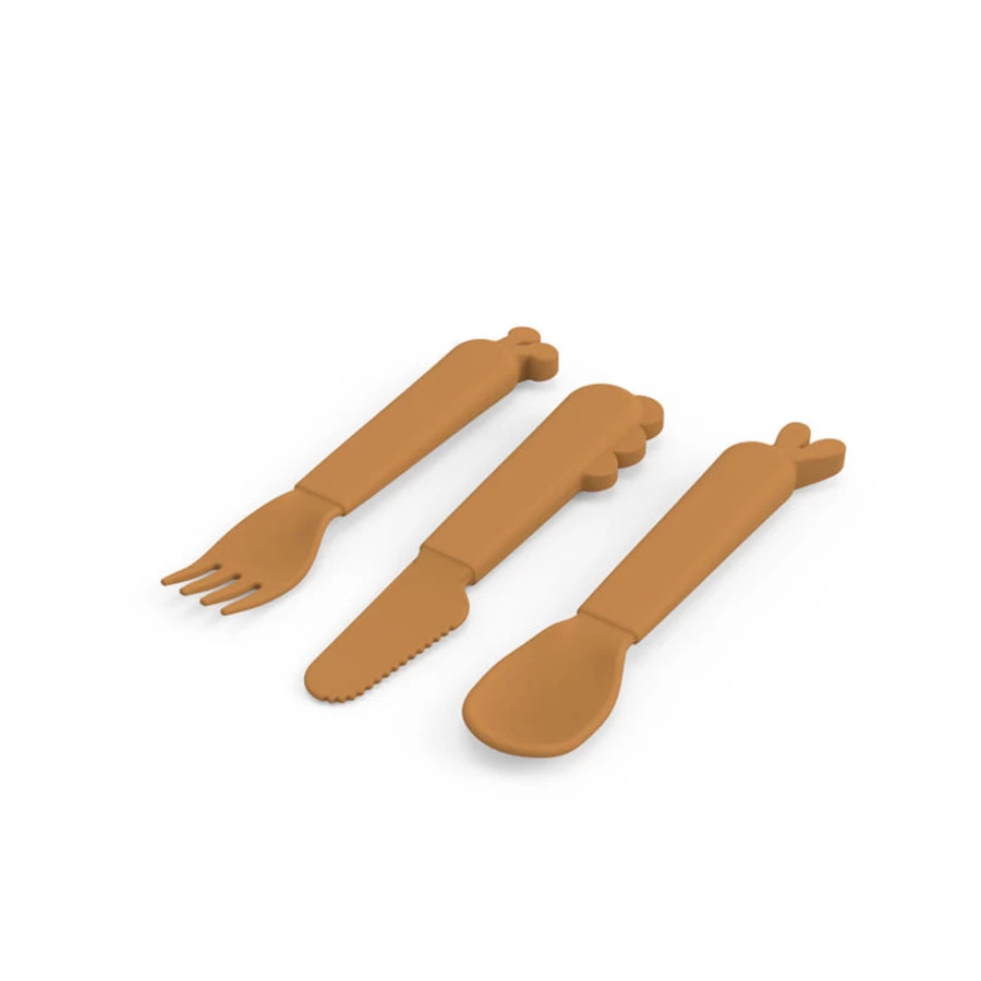 Done by Deer Kiddish Cutlery Set - Deer Friends Kids Utensils for Safe & Fun Mealtime