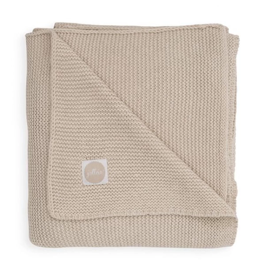 Jollein Basic Knit Blanket - Soft & Cozy 75x100 cm - Lightweight Throw for Home & Travel