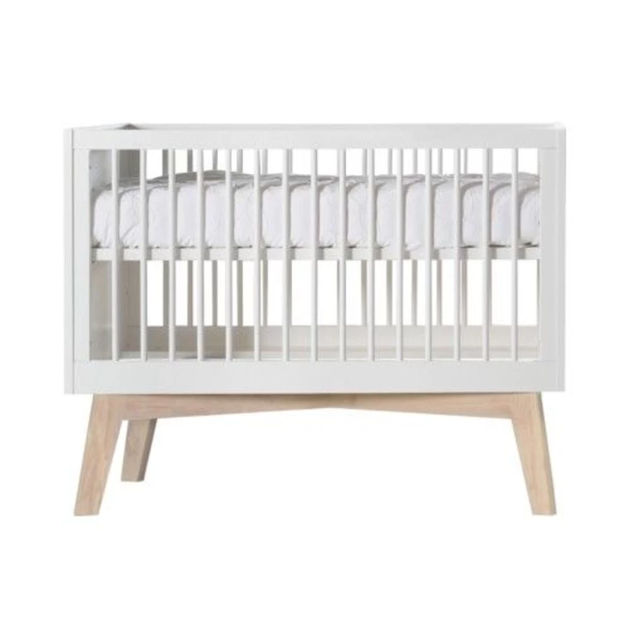 Kidsmill Oak Sixties Cot Bed 120x60cm - Vintage Style Children's Bed