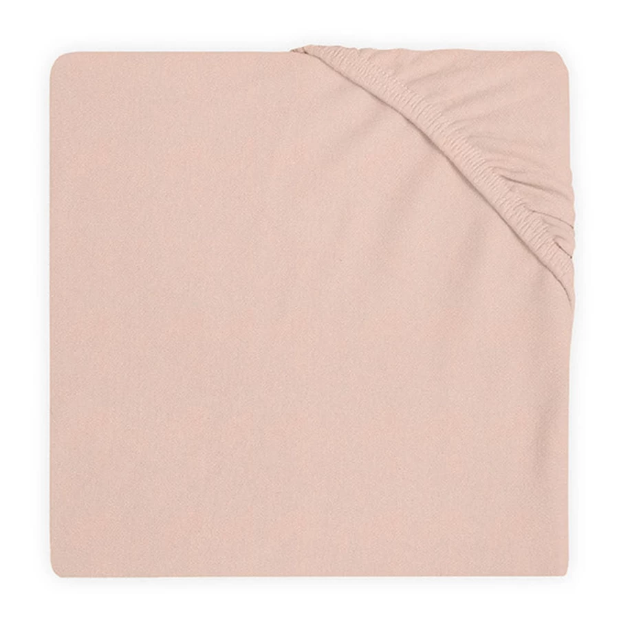 Jollein Jersey Fitted Sheet 60x120 cm - Soft Stretchable Bed Sheet for Comfortable Sleep