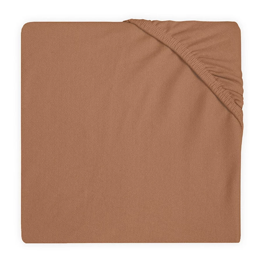 Jollein Jersey Fitted Sheet 60x120 cm - Soft Stretchable Bed Sheet for Comfortable Sleep