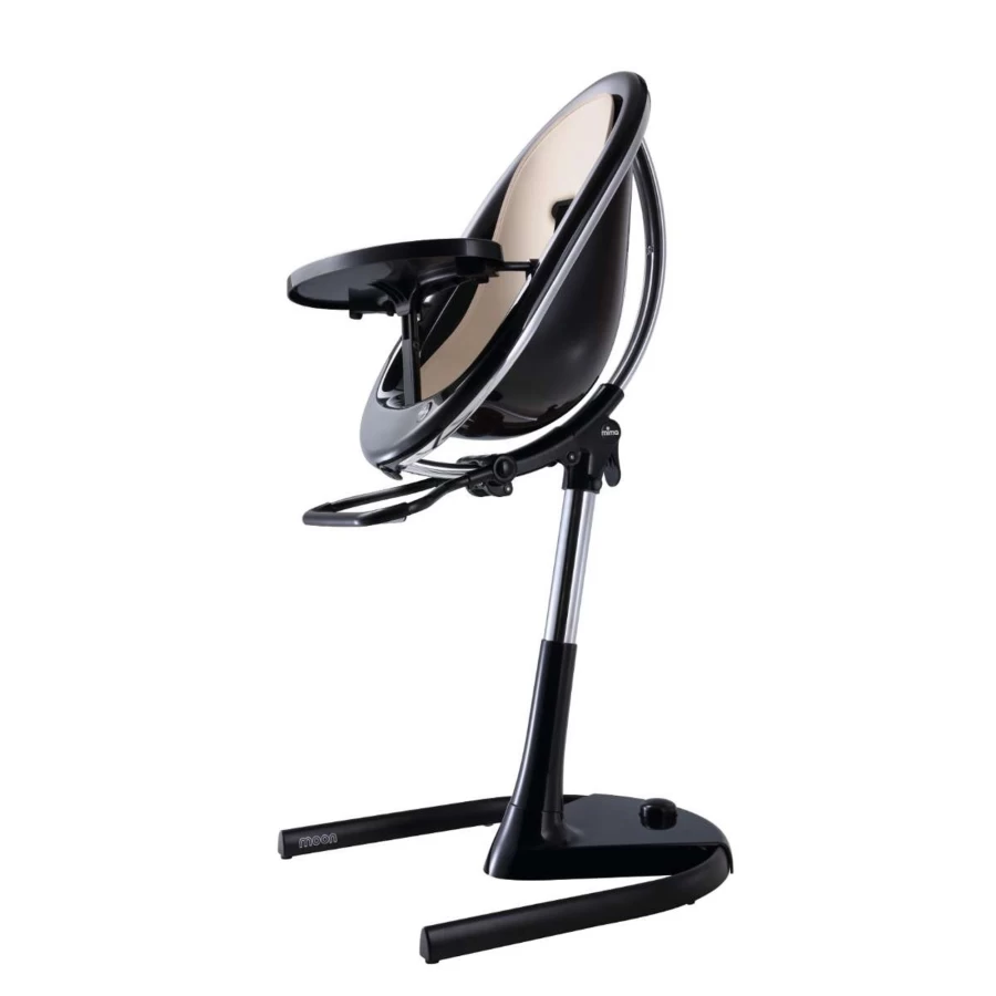 Mima Moon Modern High Chair – Adjustable Baby Feeding Seat with Ergonomic Design