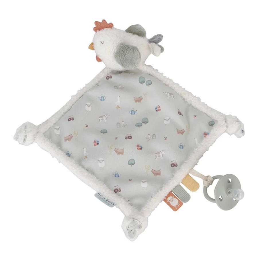Little Dutch Cuddle Cloth Soft Farm Animal Baby Blanket