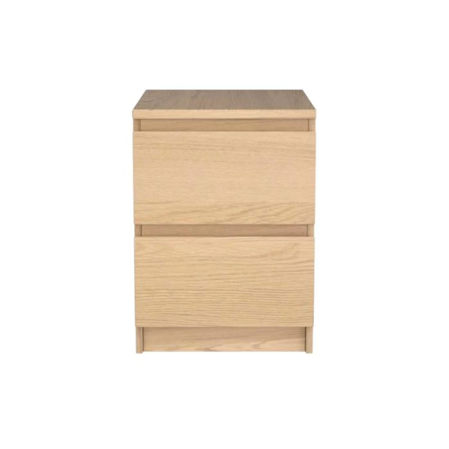 "IKEA Malm 2-Drawer Storage Pedestal – Slim Cabinet for Bedroom & Office"