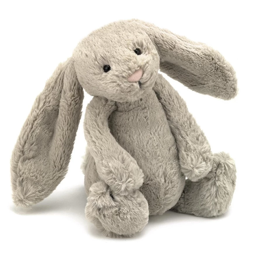 Jelly Cat Bashful Medium Soft Plush Bunny Toy - Adorable Stuffed Animal for Kids & Collectors