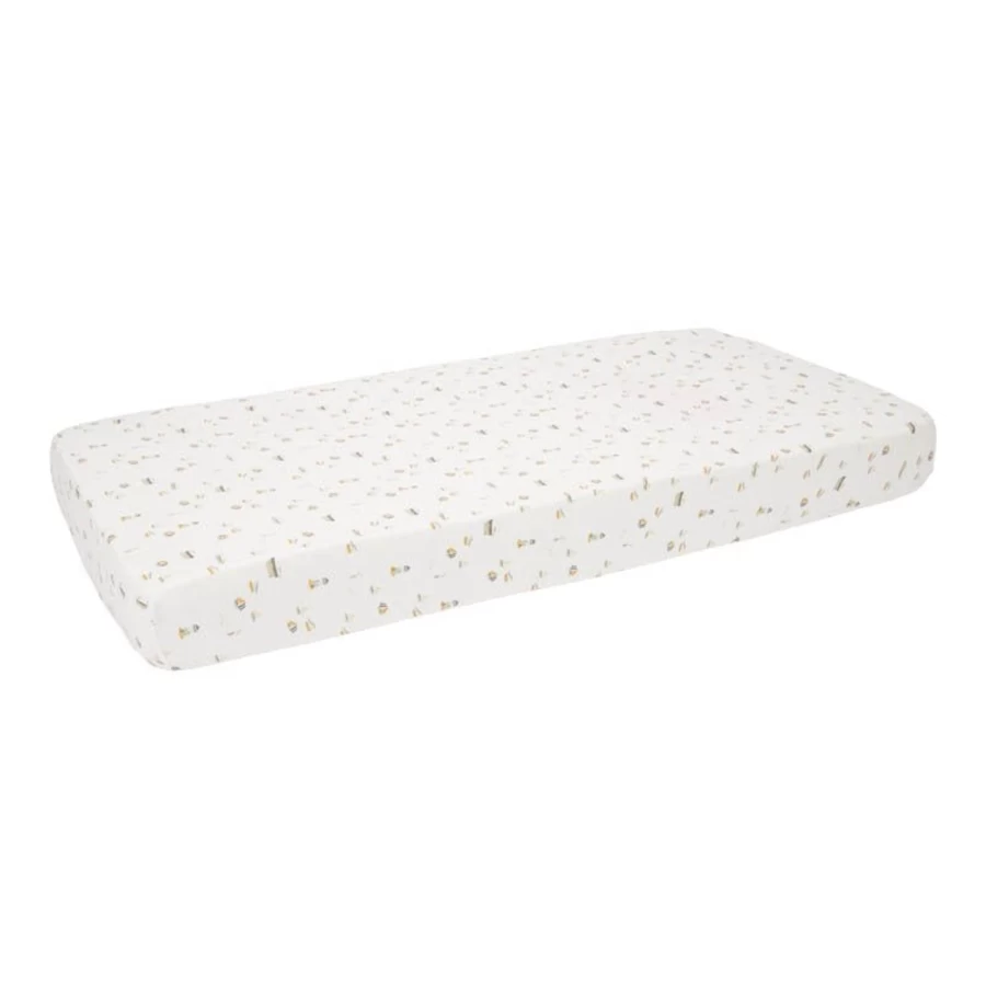 Little Dutch Cotton Fitted Crib Sheet 140x70 cm - Premium Baby Bedding