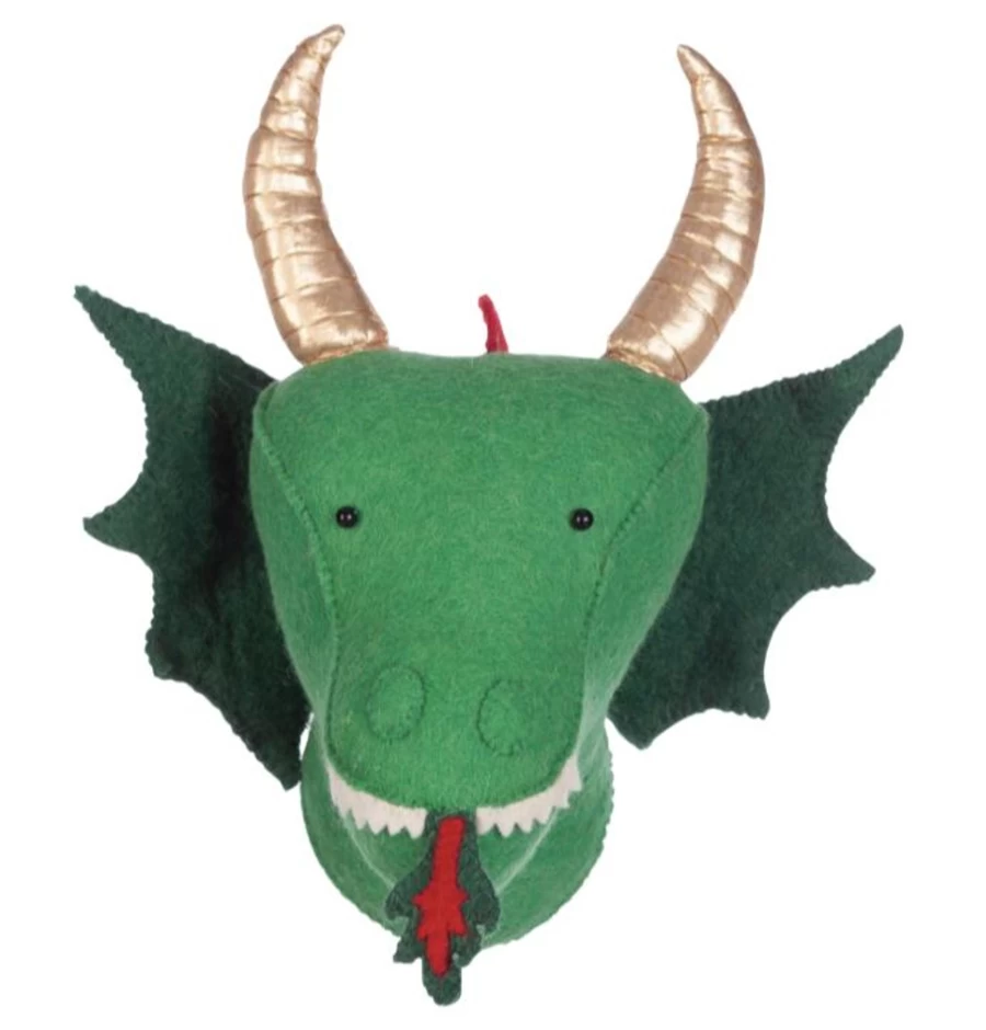 Kids Depot Zoo Animal Wall Decor - Playful Wildlife Themed Trophy for Children's Room