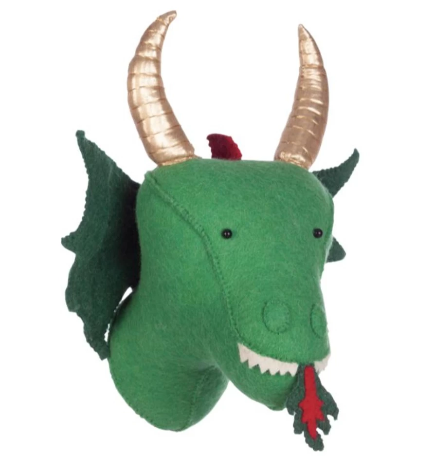 Kids Depot Zoo Animal Wall Decor - Playful Wildlife Themed Trophy for Children's Room