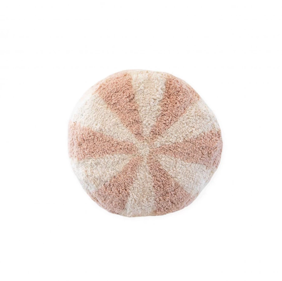 Kids Depot Circus Pouf for Children, 45x39cm, Soft Play Seat, Colorful Nursery Decor, Kids Room Bean Bag