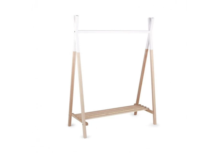 Childhome Teepee Open Clothing Rail for Kids - Stylish Nursery Organizer