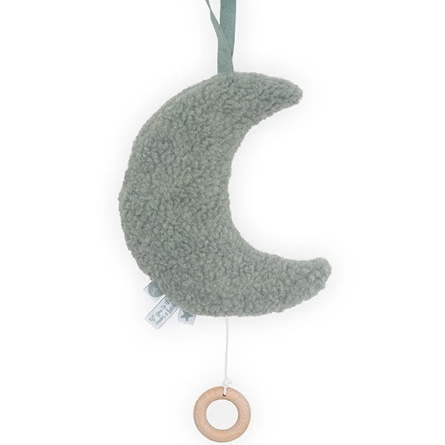 Jollein Musical Clothes Hanger - Melodic Wooden Hanger for Wardrobe Organization with Built-in Tunes