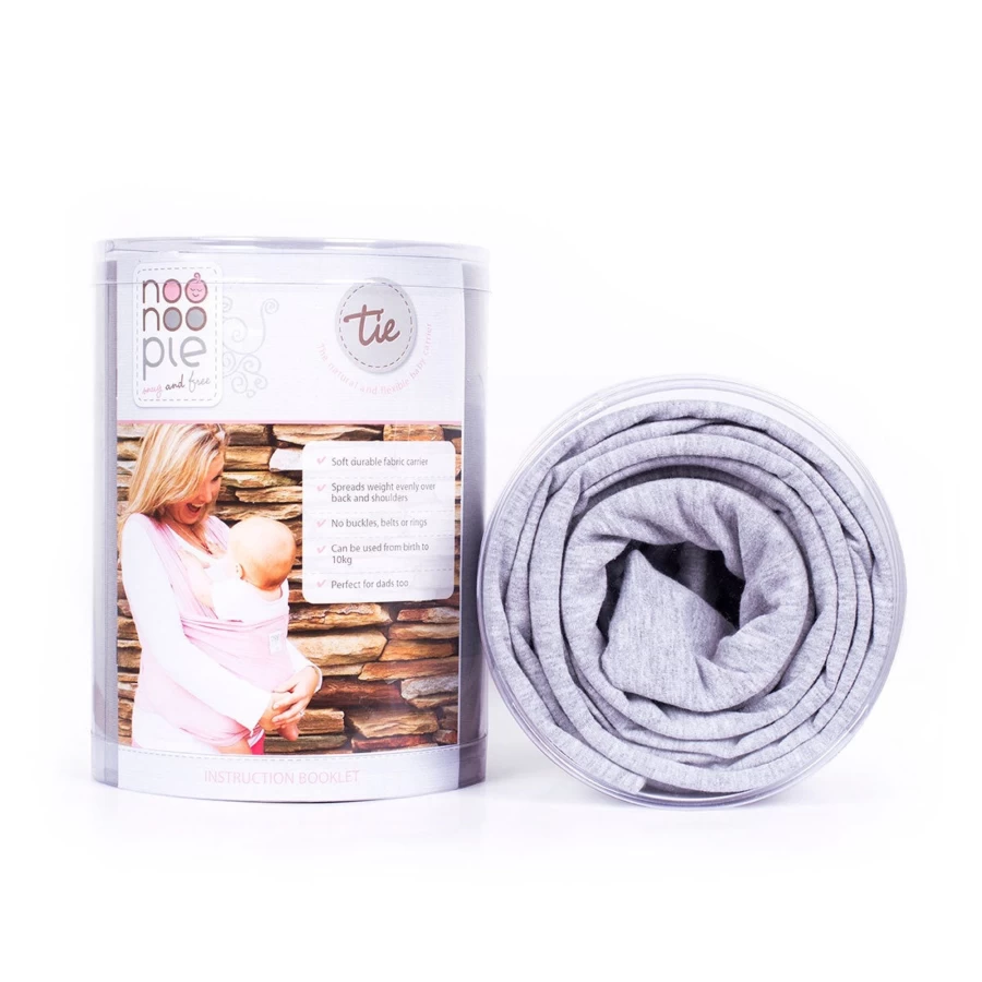 "Noonoo Pie Baby Carrier - Ergonomic, Adjustable & Lightweight Infant Sling for Hands-Free Parenting"
