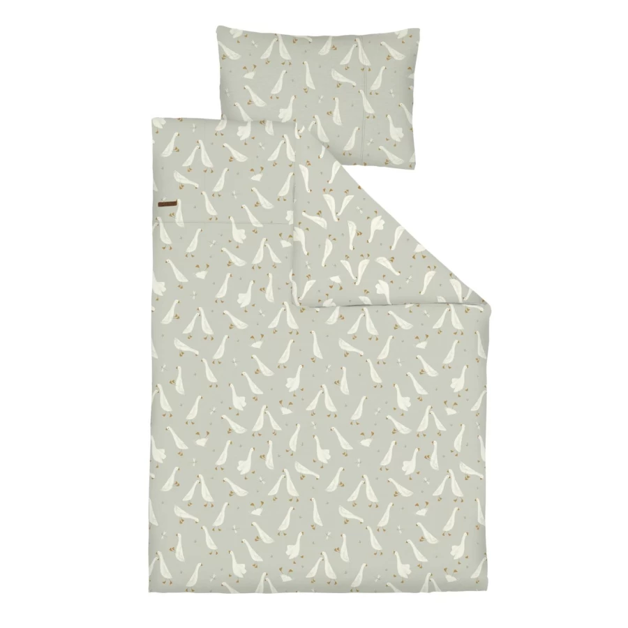 Little Dutch 100% Cotton Duvet Cover Set for Kids 140x100cm - Premium Nursery Bedding