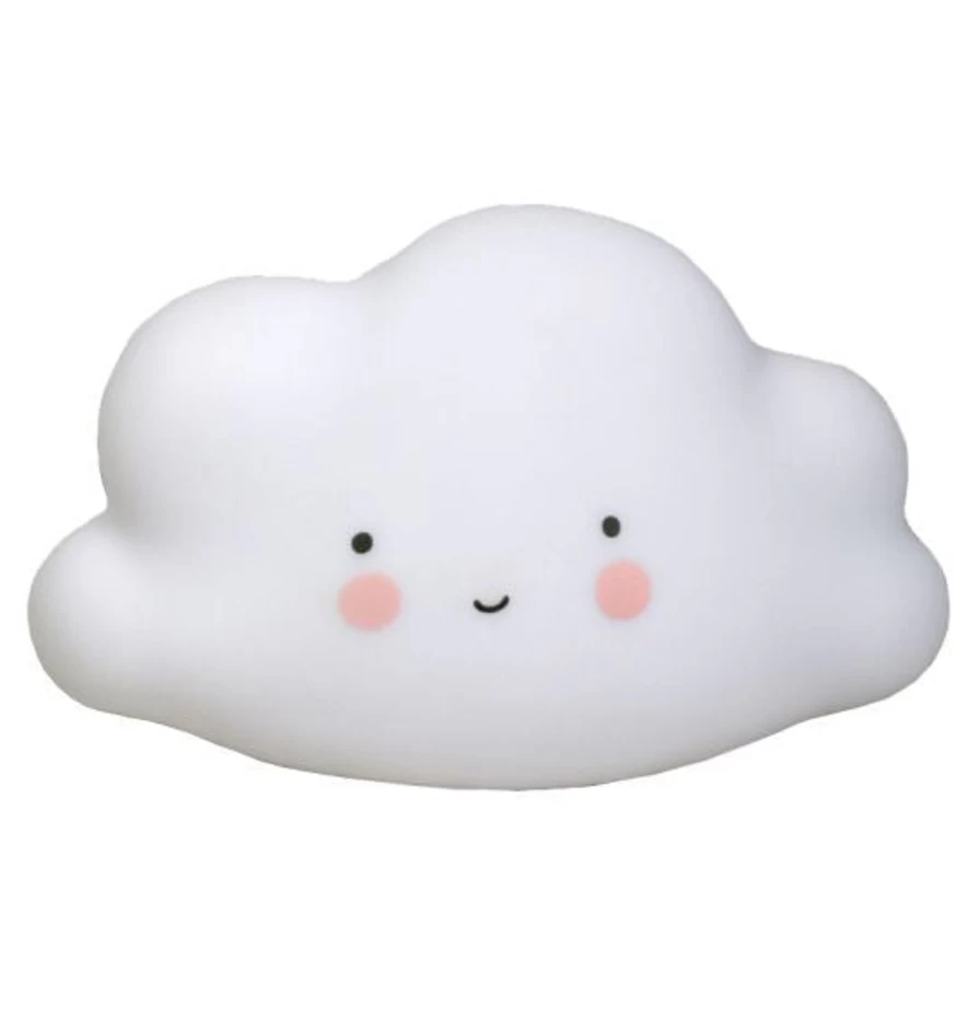 "A Little Lovely Company Little Light Cloud - White Night Light for Kids"