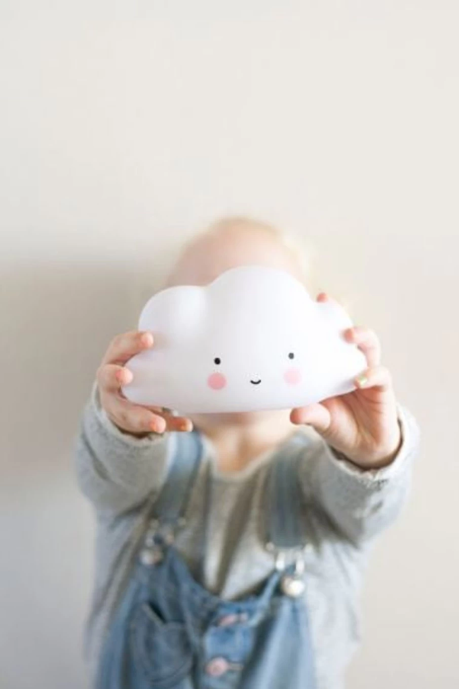 "A Little Lovely Company Little Light Cloud - White Night Light for Kids"