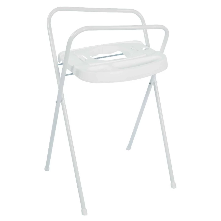 Bébéjou White Bath Stand Click - 103cm Height Adjustable Baby Bath Support