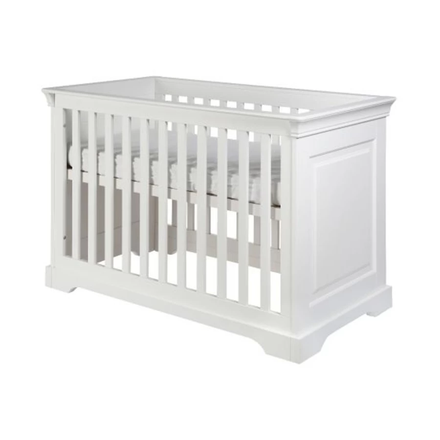 Kidsmill Marseille 140x70 Cotbed - Premium Wooden Baby Cot for Nursery, Convertible Toddler Bed