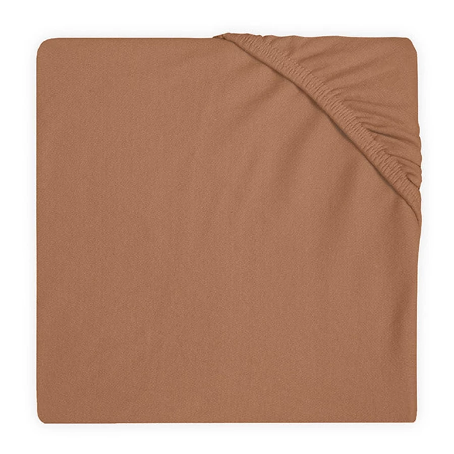 Jollein Jersey Fitted Sheet 60x120 cm - Soft Stretchable Bed Sheet for Single Bed - Multiple Colors