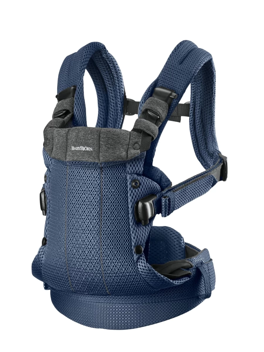 BabyBjörn Harmony 3D Mesh Baby Carrier - Ergonomic, Breathable Infant Carrier for Hands-Free Comfort