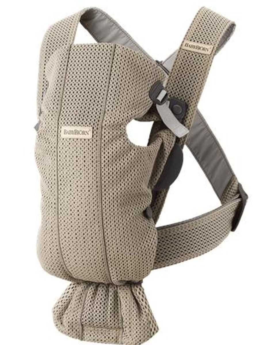 BabyBjörn Mini 3D Mesh Baby Carrier - Ergonomic, Lightweight & Breathable Infant Carrier for Newborns