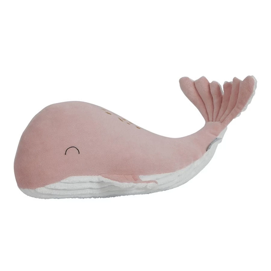 Little Dutch Soft Toy Whale - 35cm Plush Whale Stuffed Animal for Kids