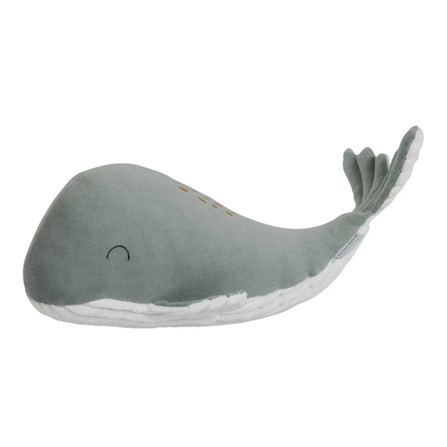 Little Dutch Soft Toy Whale - 35cm Plush Whale Stuffed Animal for Kids