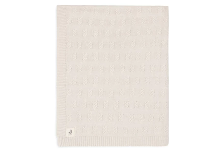 Jollein 75x100cm Soft Grain Knit Blanket - Cozy Lightweight Throw for Bed & Couch