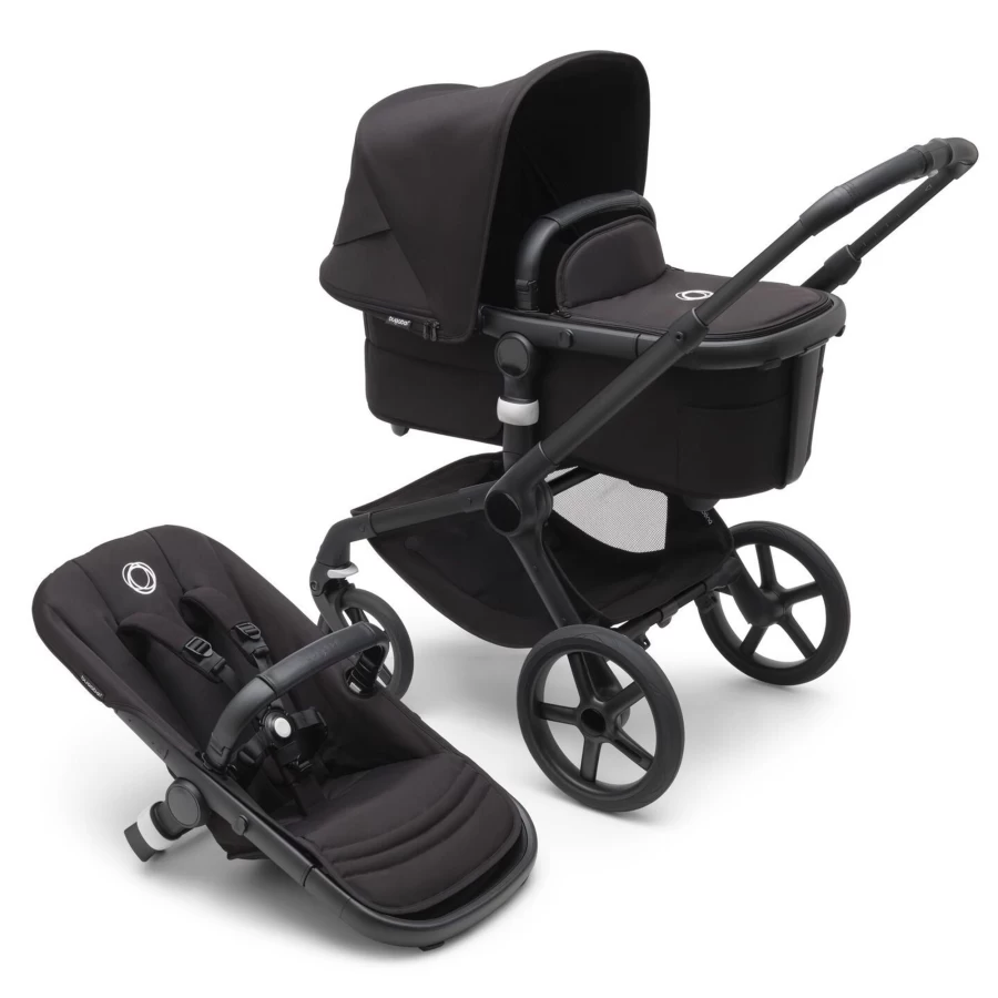 Bugaboo Fox5 Complete Stroller - Premium Lightweight Travel System with All-Terrain Wheels