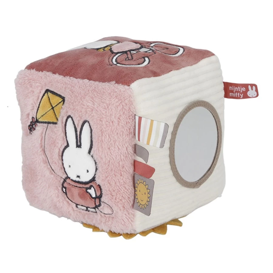 Little Dutch Miffy Soft Fluffy Cube Plush Toy