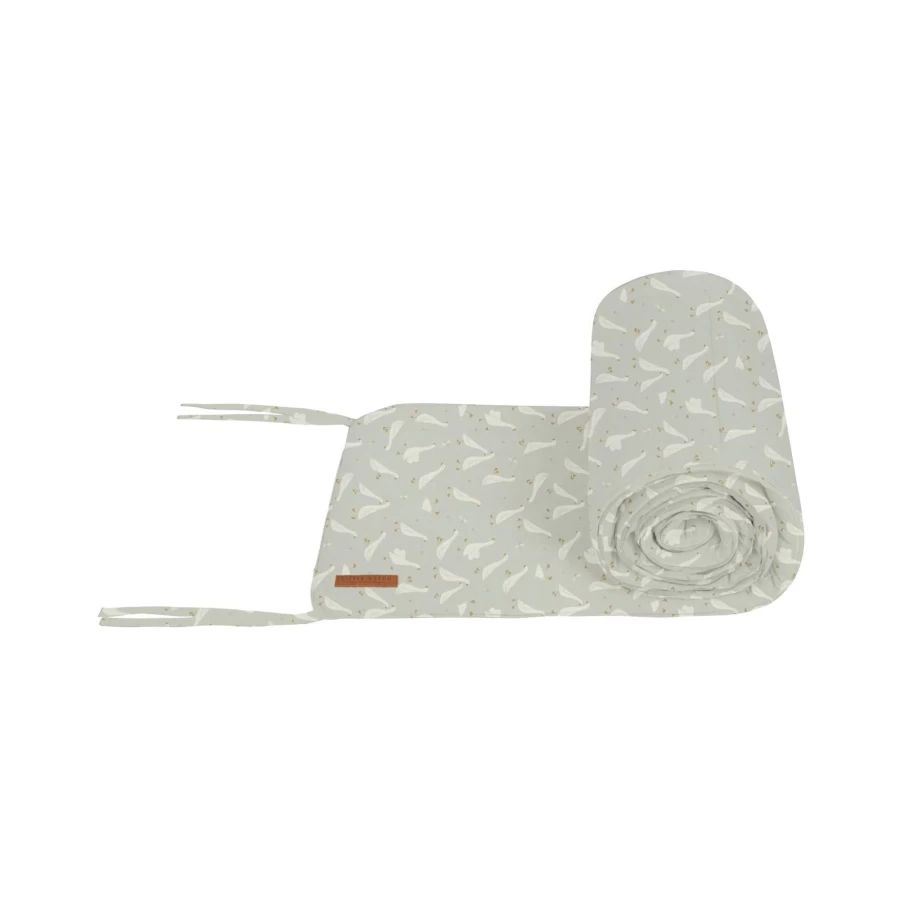 Little Dutch Cotton Baby Cot Bumper - Soft Nursery Crib Bumper for Safe and Stylish Bedding