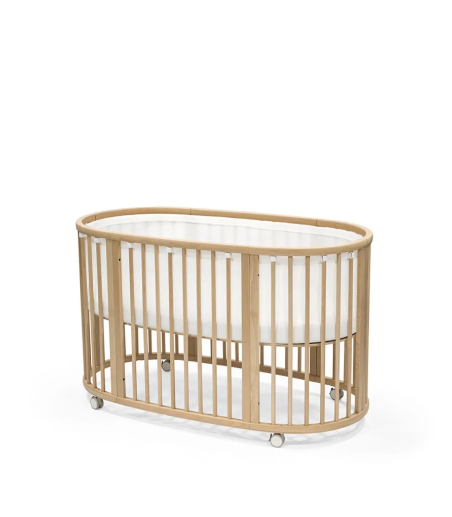 Stokke Sleepi Bed Mesh Liner V3 – Breathable Crib Mattress Cover for Safe Baby Sleep