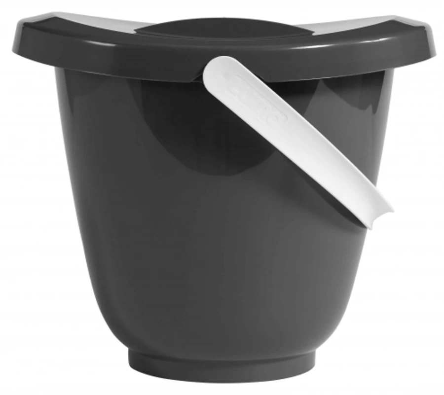 Luma Bath Bucket With Lid – Durable, Leak-Proof Storage for Bath Toys and Essentials