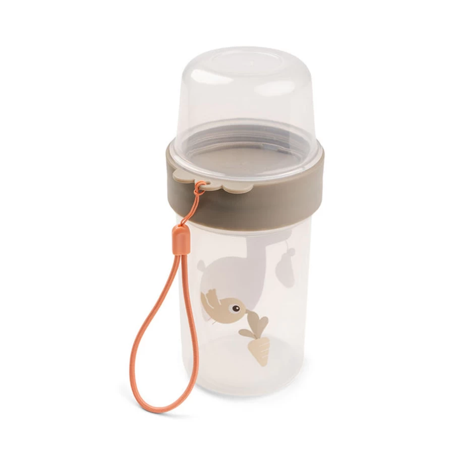 Done by Deer Portable 2-Way Snack Container for On-The-Go Freshness