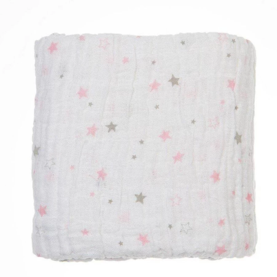 Baby Sense Muslin Burp Cloths - Soft Absorbent Bibs for Newborns & Infants