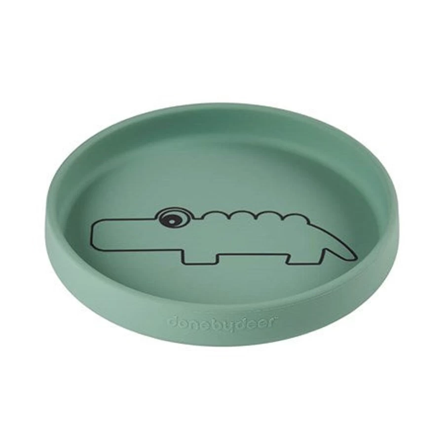 Done by Deer Silicone Plate – Durable, BPA-Free Baby Feeding Dish for Toddlers