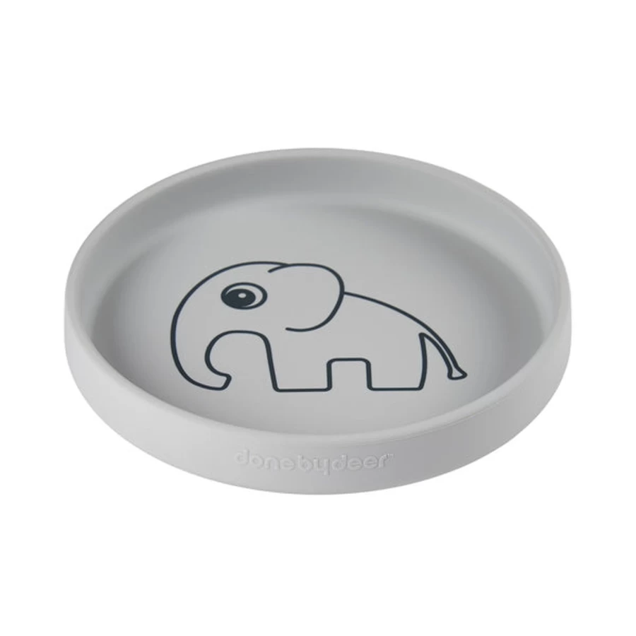 Done by Deer Silicone Plate – Durable, BPA-Free Baby Feeding Dish for Toddlers