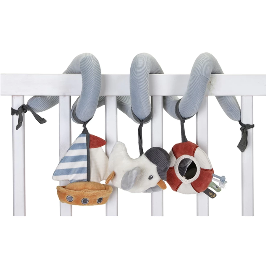 Tiamo Spiral Activity Toy - Interactive Sailors Bay Play Set for Kids