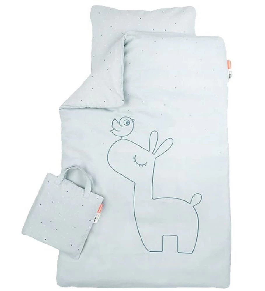 Done by Deer Lalee Bed Linen Set 100x140 cm - Soft Baby Crib Sheet