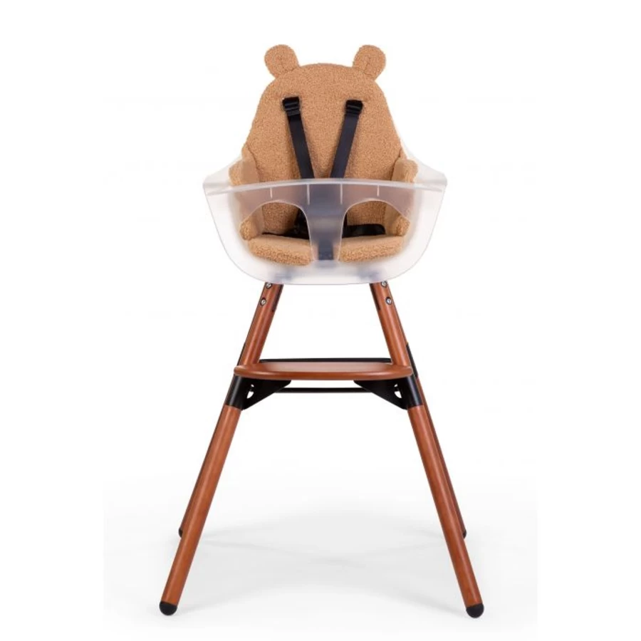 Childhome Evolu Cushion Teddy Bear - Soft Beige Plush Stuffed Animal for Kids