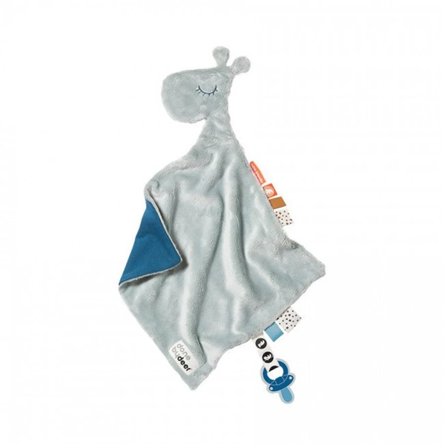 Done by Deer Comfort Blanket Raffi - Soft Baby Security Blanket for Snuggles & Sleep