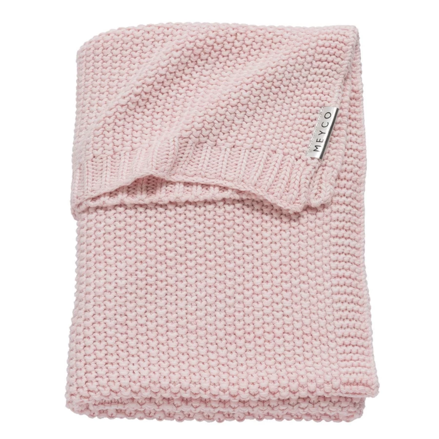 Meyco Soft Fleece Blanket 75" x 100" Cozy Warm Throw for Ultimate Comfort and Relief